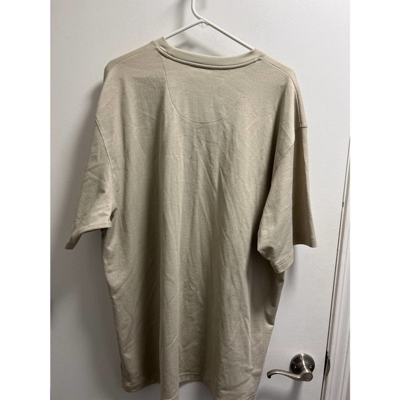 *Men’s short sleeve ribbed crew neck SYNRGY Micro Pima - Picture 3 of 4